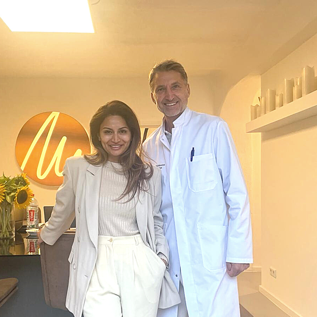 Adeela Crown Zu Besuch Dr Med Edouard Manassa