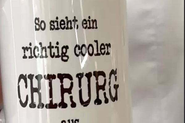 So sieht ein cooler Chirurg aus